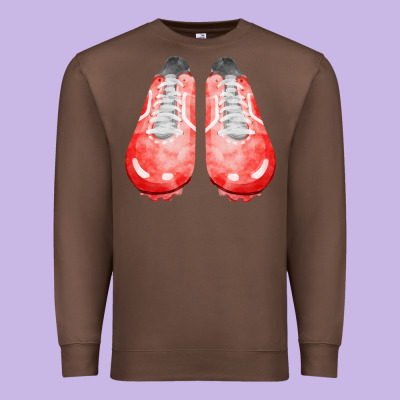 Red Cleats Fa Element 2 Premium Sweatshirt Designed By Fadigitalartstudio