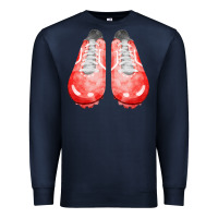Navy red cleats fa element 2 Premium Sweatshirt - FaDigitalArtStudio