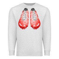 Oatmeal Heather red cleats fa element 2 Premium Sweatshirt - FaDigitalArtStudio
