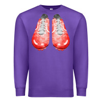 Purple red cleats fa element 2 Premium Sweatshirt - FaDigitalArtStudio