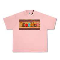 Salmon teacher pen apple license plate template Urban Heavy Tee - Artiststas