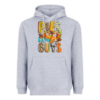 Heather Grey pies before guys Heavyweight Hoodie - Zillion Design Studio