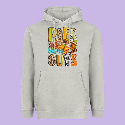 Pies Before Guys Heavyweight Hoodie Designed By Zillion Design Studio