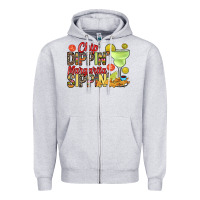 Heather Grey Chip dippin' margarita sippin' Zipper Hoodie - RanaPortraitStore