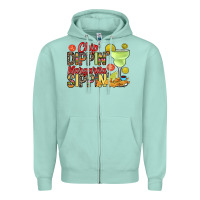 Seafoam Chip dippin' margarita sippin' Zipper Hoodie - RanaPortraitStore
