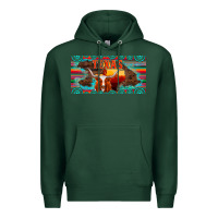 Texas And Map With Longhorn Serape Gemstone Licanse Plate Premium Hoodie | Teevron