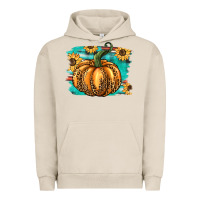 Pigment French Oak pumpkin western Urban Hoodie - BarkalooDesign