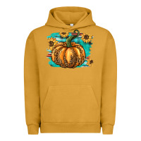 Pigment Peanut Butter pumpkin western Urban Hoodie - BarkalooDesign