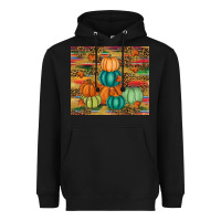 Black pumpkin Heavyweight Hoodie - RanaPortraitStore