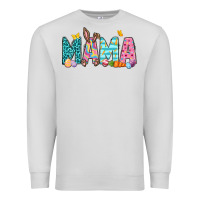Dove Grey Easter Mama Easter Day Premium Sweatshirt - Neo Western
