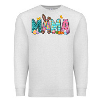 Oatmeal Heather Easter Mama Easter Day Premium Sweatshirt - Neo Western