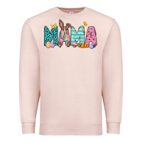 Pale Pink Easter Mama Easter Day Premium Sweatshirt - Neo Western