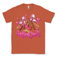 Copper galentines afro girl sneakers Classic Tee - RanaPortraitStore