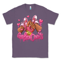 Lavender galentines afro girl sneakers Classic Tee - RanaPortraitStore
