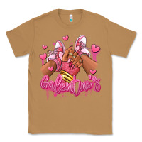Toasted Coconut galentines afro girl sneakers Classic Tee - RanaPortraitStore