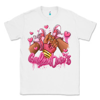 White galentines afro girl sneakers Classic Tee - RanaPortraitStore