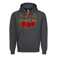 Smoke Chingona every damn day Zipper Hoodie - RanaPortraitStore