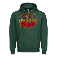 Sports Green Chingona every damn day Zipper Hoodie - RanaPortraitStore