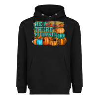 Black hey there pumpkin Heavyweight Hoodie - RanaPortraitStore