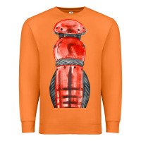 Carrot red leg guard fa element Premium Sweatshirt - FaDigitalArtStudio