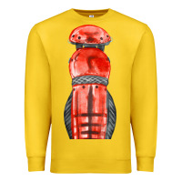 Lemon red leg guard fa element Premium Sweatshirt - FaDigitalArtStudio