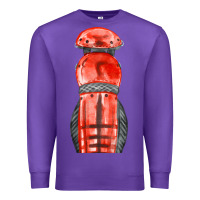 Purple red leg guard fa element Premium Sweatshirt - FaDigitalArtStudio