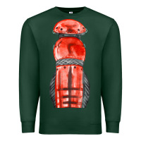 Sports Green red leg guard fa element Premium Sweatshirt - FaDigitalArtStudio