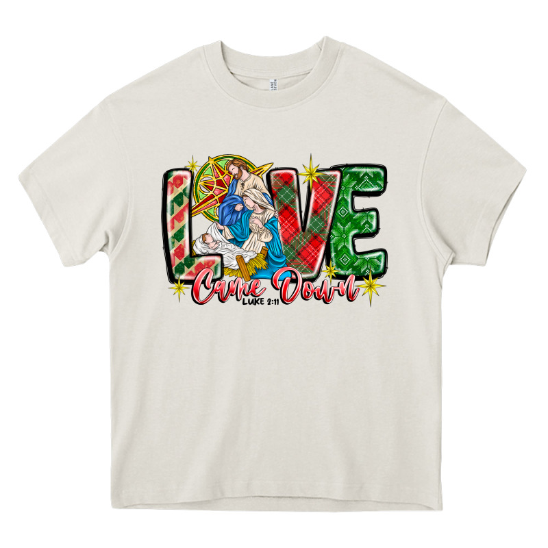 Love Came Down Heavy Core Tee by CowhideDigitalArt | Teevron