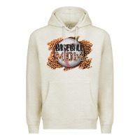 Oatmeal Heather baseball mom Premium Hoodie - AdoDesignShop