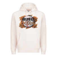 Pale Pink baseball mom Premium Hoodie - AdoDesignShop