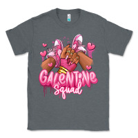 Charcoal Heather galentine squad afro girl sneakers Classic Tee - RanaPortraitStore