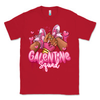 Red galentine squad afro girl sneakers Classic Tee - RanaPortraitStore