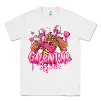 White galentine squad afro girl sneakers Classic Tee - RanaPortraitStore