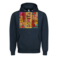 Navy Bonita Zipper Hoodie - RanaPortraitStore