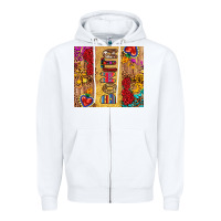 White Bonita Zipper Hoodie - RanaPortraitStore