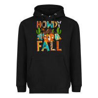 Black howdy fall Heavyweight Hoodie - Zillion Design Studio