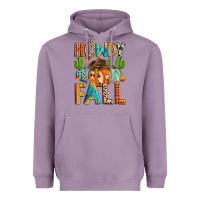 Lavender howdy fall Heavyweight Hoodie - Zillion Design Studio