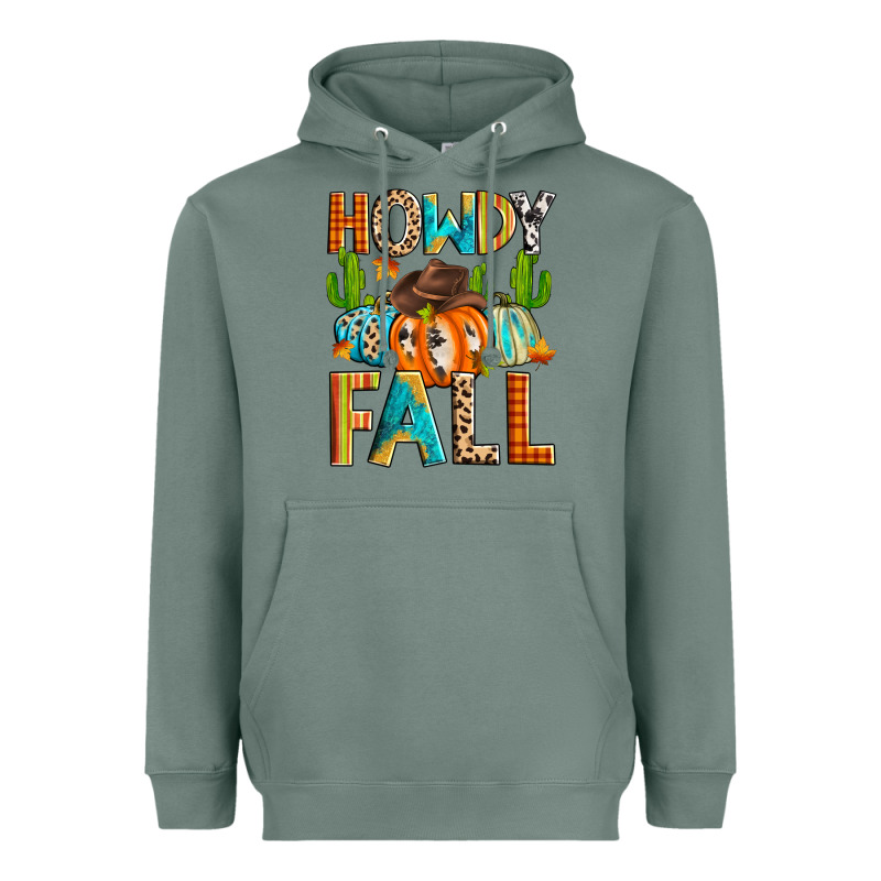 Howdy Fall Heavyweight Hoodie by Zillion Design Studio | Teevron