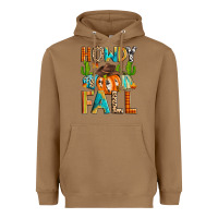Toasted Coconut howdy fall Heavyweight Hoodie - Zillion Design Studio