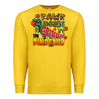 Lemon rawr means grateful in dinosaur Premium Sweatshirt - CowhideDigitalArt