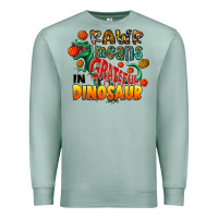 Seafoam rawr means grateful in dinosaur Premium Sweatshirt - CowhideDigitalArt