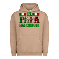 Pigment Burro El Papa Mas Chingon Mexican Urban Hoodie - LillyAllenDesigns