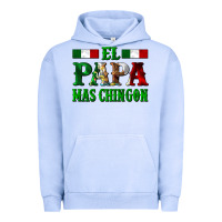 Pigment Grape Ice El Papa Mas Chingon Mexican Urban Hoodie - LillyAllenDesigns