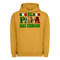 El Papa Mas Chingon Mexican Urban Hoodie | Teevron