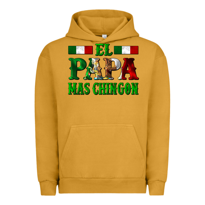 El Papa Mas Chingon Mexican Urban Hoodie by LillyAllenDesigns | Teevron