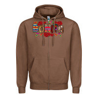 Chestnut Bonita Zipper Hoodie - RanaPortraitStore