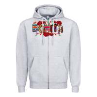 Heather Grey Bonita Zipper Hoodie - RanaPortraitStore