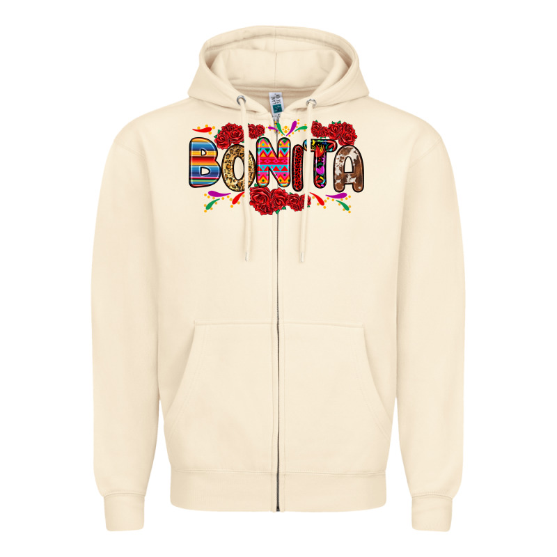 Bonita Zipper Hoodie by RanaPortraitStore | Teevron