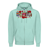 Seafoam Bonita Zipper Hoodie - RanaPortraitStore