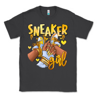 Smoke yellow sneaker girl afro woman Classic Tee - RanaPortraitStore